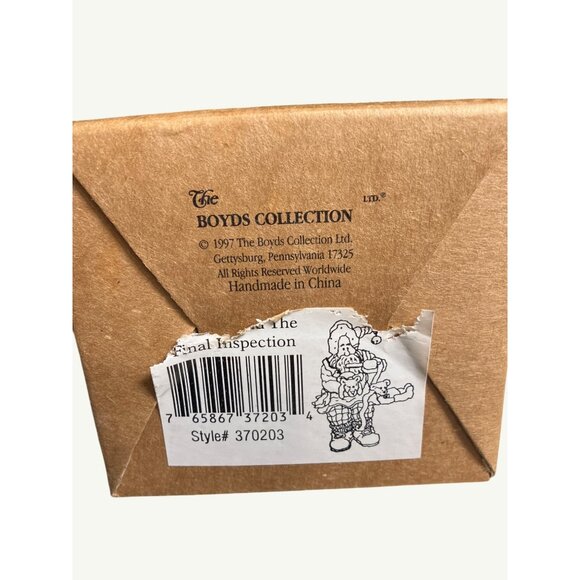 Boyds Carvers Choice Santa Ornament The Final Inspection  Limited Edition - Picture 13 of 13